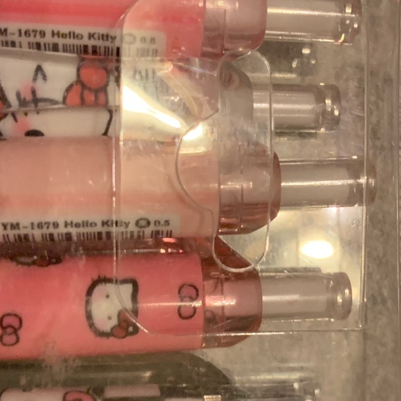 Hello Kitty Sanrio Click Pen Black n White checked NEW NWT in package - One Pen - Picture 3 of 9